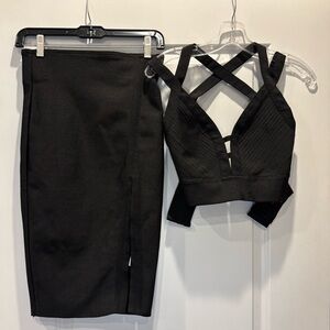 Sexy black 2 piece Salsa 💃🏻 set